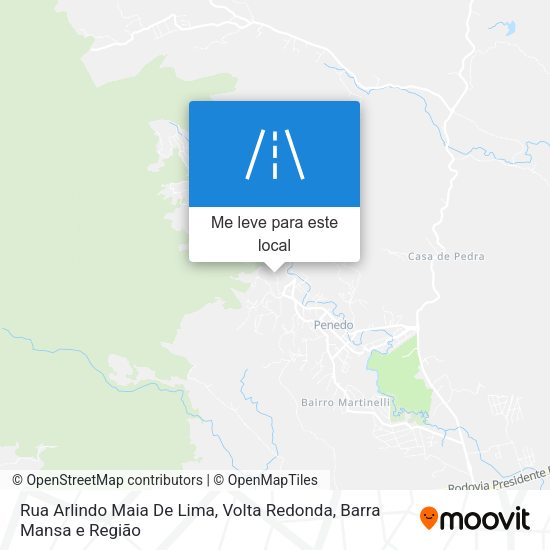 Rua Arlindo Maia De Lima mapa
