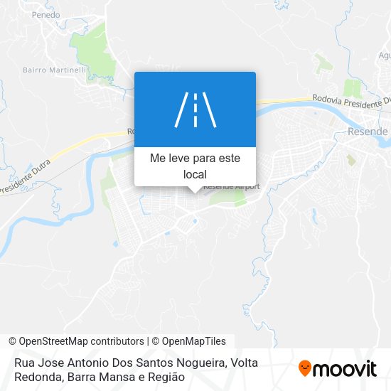 Rua Jose Antonio Dos Santos Nogueira mapa