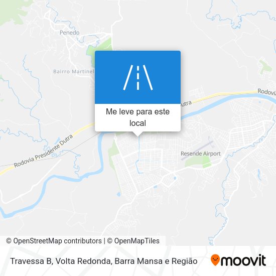 Travessa B mapa