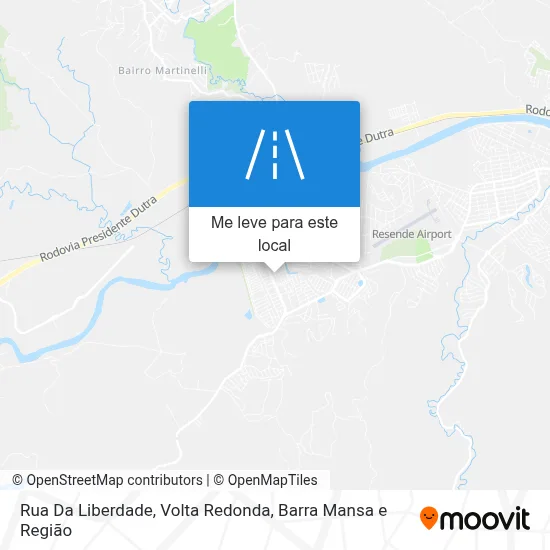 Rua Da Liberdade mapa