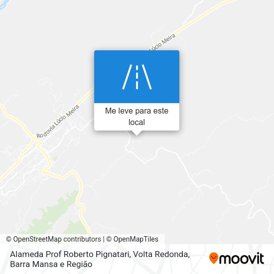 Alameda Prof Roberto Pignatari mapa