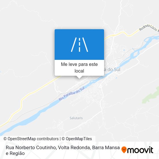 Rua Norberto Coutinho mapa