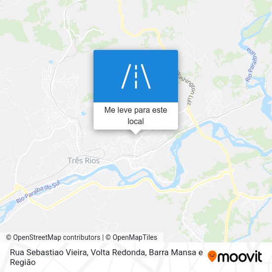 Rua Sebastiao Vieira mapa