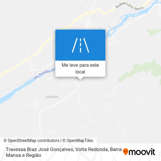 Travessa Braz José Gonçalves mapa