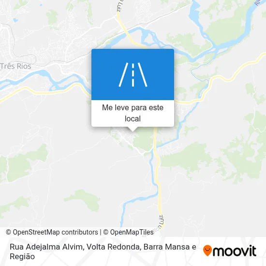 Rua Adejalma Alvim mapa