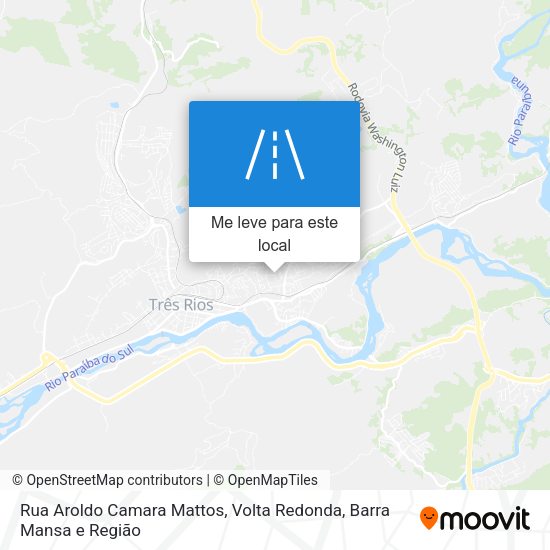 Rua Aroldo Camara Mattos mapa