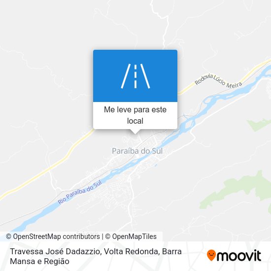 Travessa José Dadazzio mapa