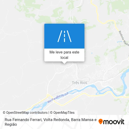 Rua Fernando Ferrari mapa