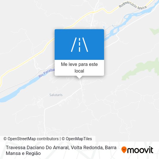 Travessa Daciano Do Amaral mapa