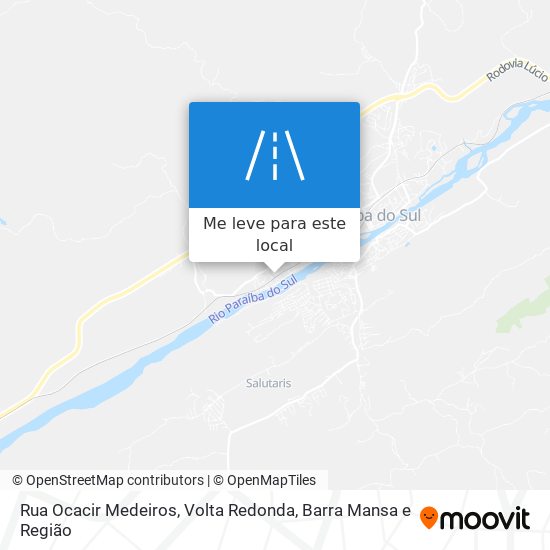 Rua Ocacir Medeiros mapa