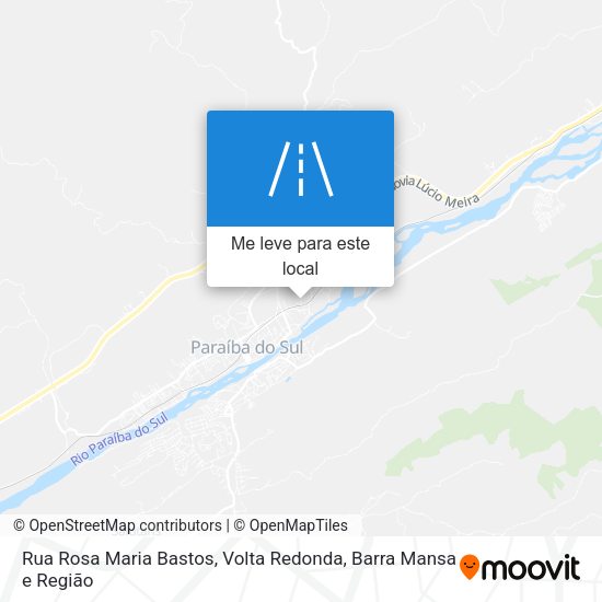Rua Rosa Maria Bastos mapa