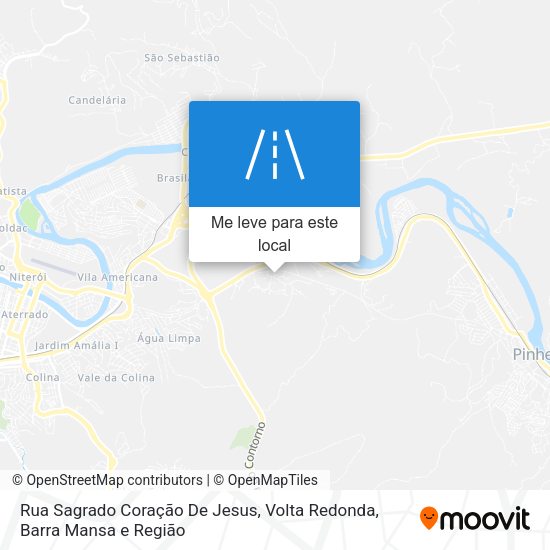 Rua Sagrado Coração De Jesus mapa