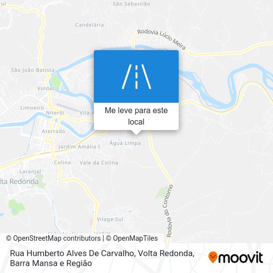 Rua Humberto Alves De Carvalho mapa
