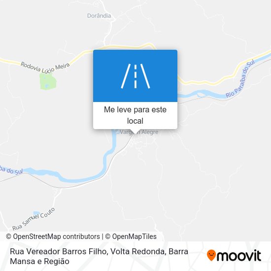 Rua Vereador Barros Filho mapa