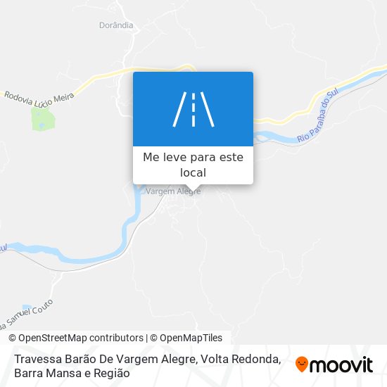 Travessa Barão De Vargem Alegre mapa