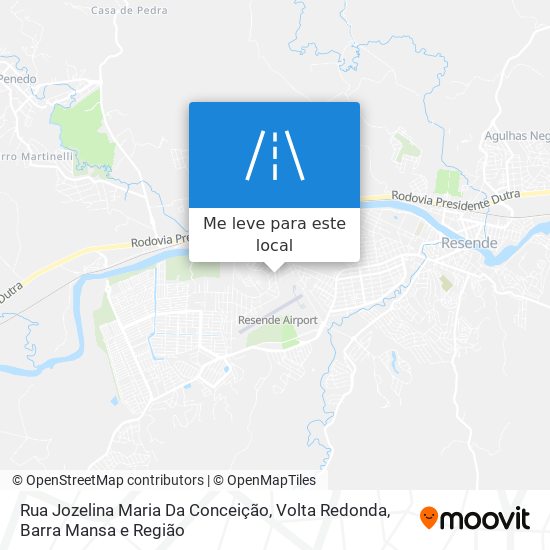 Rua Jozelina Maria Da Conceição mapa