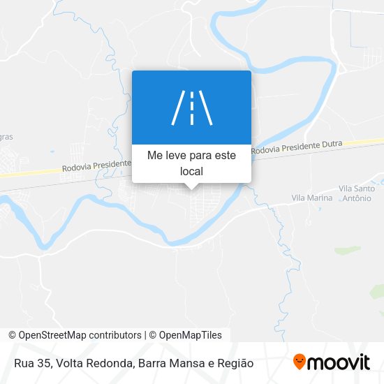 Rua 35 mapa