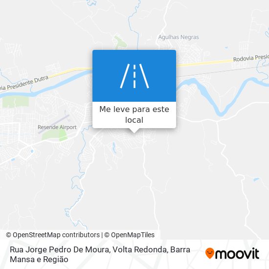 Rua Jorge Pedro De Moura mapa