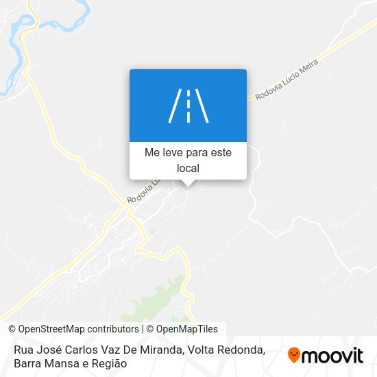 Rua José Carlos Vaz De Miranda mapa