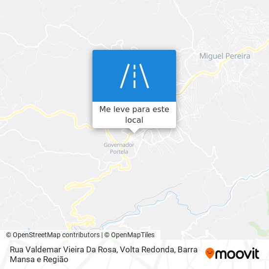 Rua Valdemar Vieira Da Rosa mapa