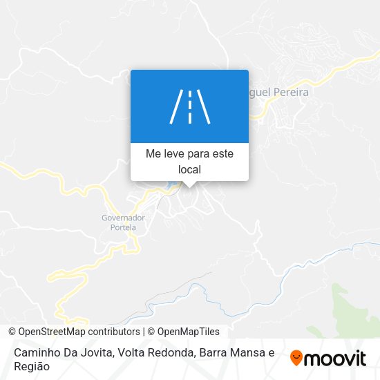 Caminho Da Jovita mapa