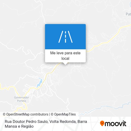 Rua Doutor Pedro Saulo mapa