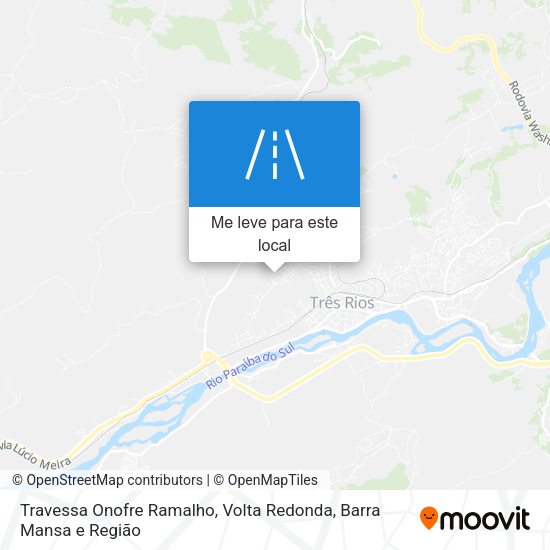 Travessa Onofre Ramalho mapa