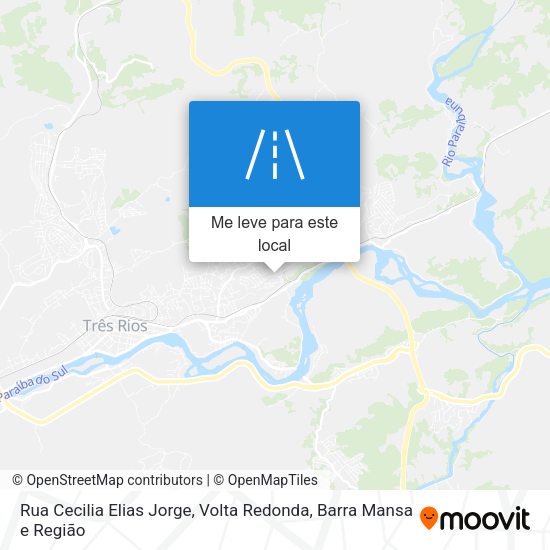 Rua Cecilia Elias Jorge mapa