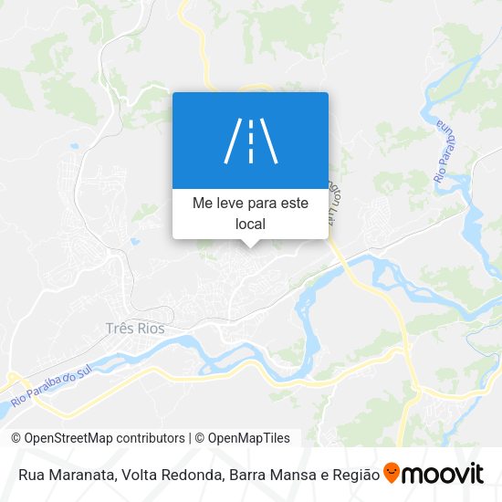 Rua Maranata mapa