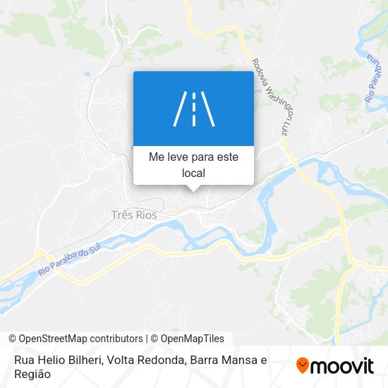 Rua Helio Bilheri mapa