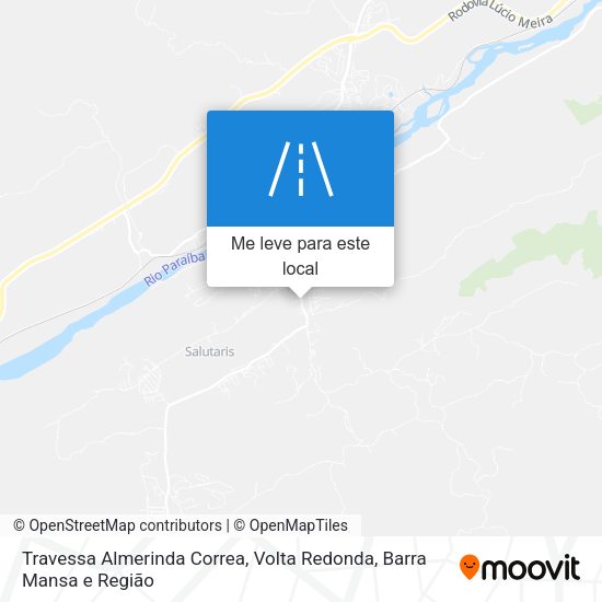 Travessa Almerinda Correa mapa