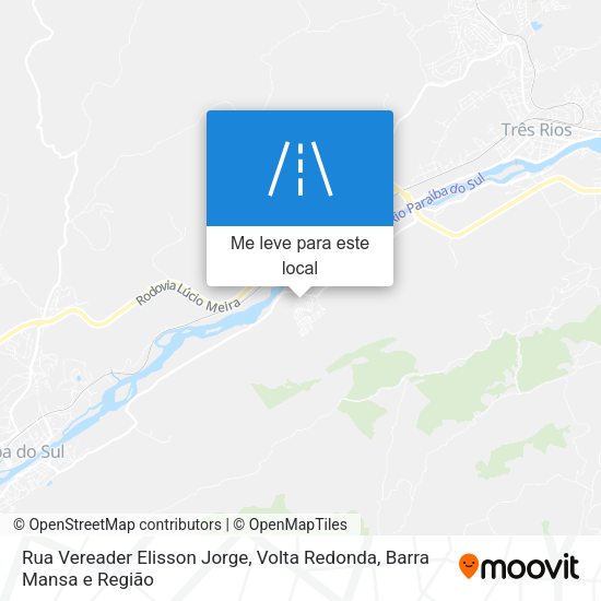 Rua Vereader Elisson Jorge mapa