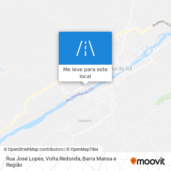 Rua José Lopes mapa