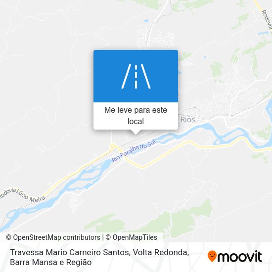 Travessa Mario Carneiro Santos mapa