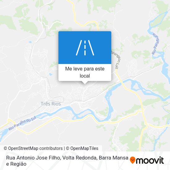 Rua Antonio Jose Filho mapa