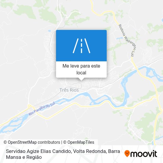 Servidao Agize Elias Candido mapa
