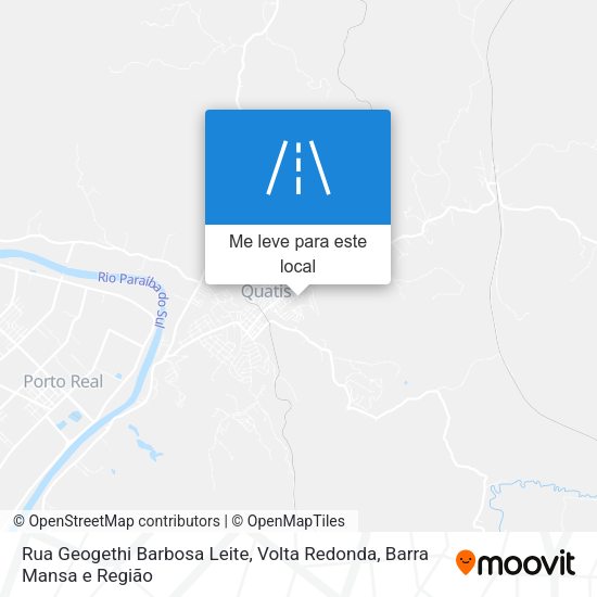 Rua Geogethi Barbosa Leite mapa