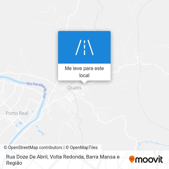 Rua Doze De Abril mapa