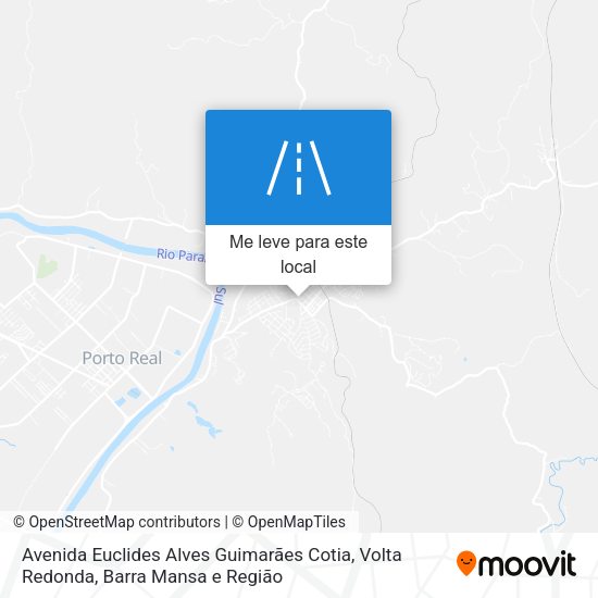 Avenida Euclides Alves Guimarães Cotia mapa