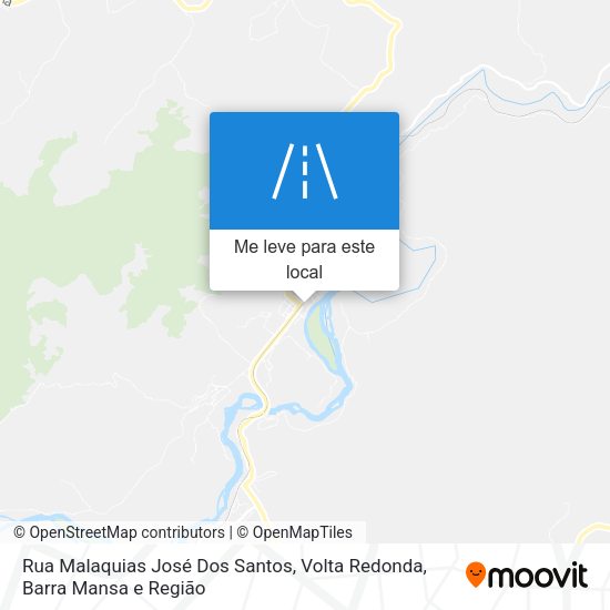 Rua Malaquias José Dos Santos mapa