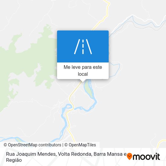 Rua Joaquim Mendes mapa