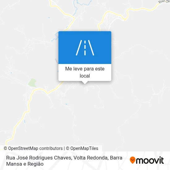 Rua José Rodrigues Chaves mapa