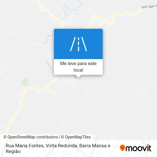Rua Maria Fontes mapa