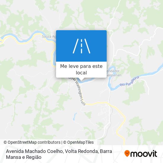 Avenida Machado Coelho mapa