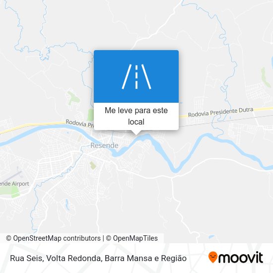 Rua Seis mapa