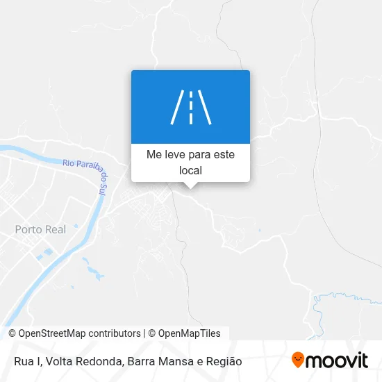 Rua I mapa