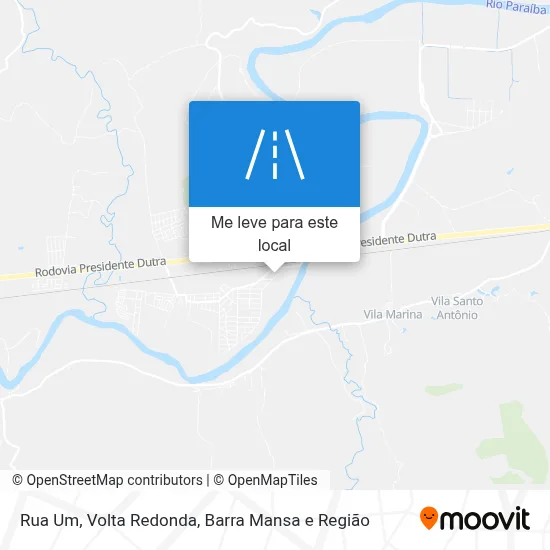 Rua Um mapa
