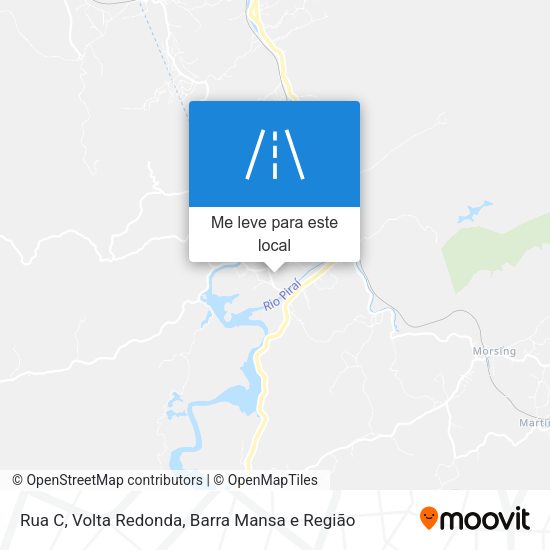 Rua C mapa