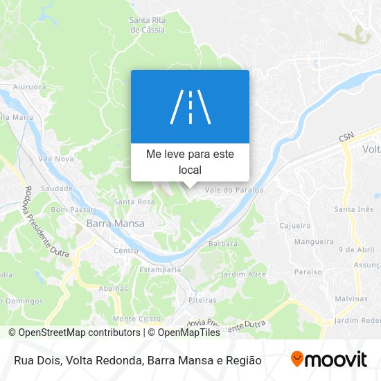 Rua Dois mapa