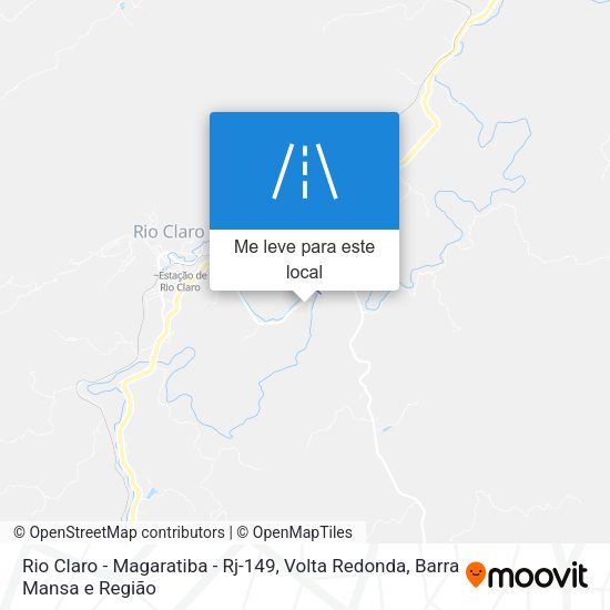 Rio Claro - Magaratiba - Rj-149 mapa
